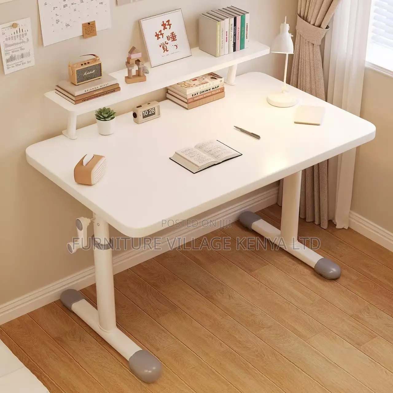 Imported Manual Adjustable Computer Desk-120cm
