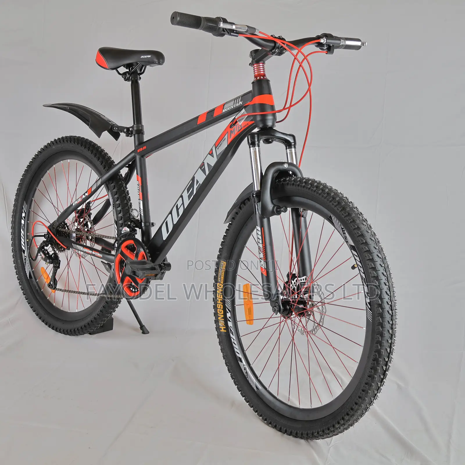 Ocean 26” Adult MTB – Durable Off-Road Bicycle