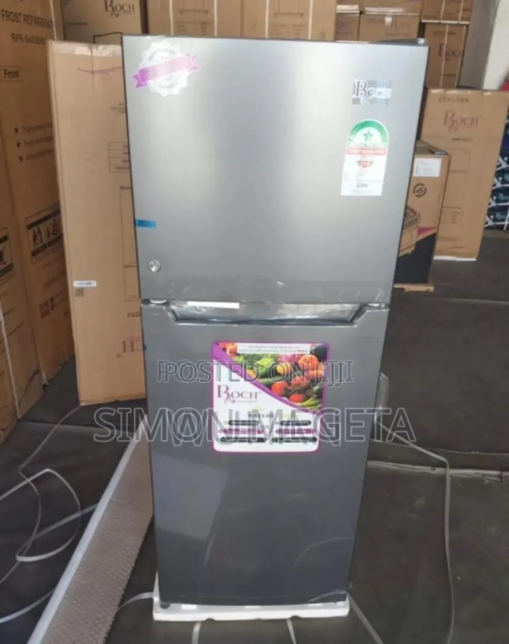 Shinny Silver Roch 138l Fridge