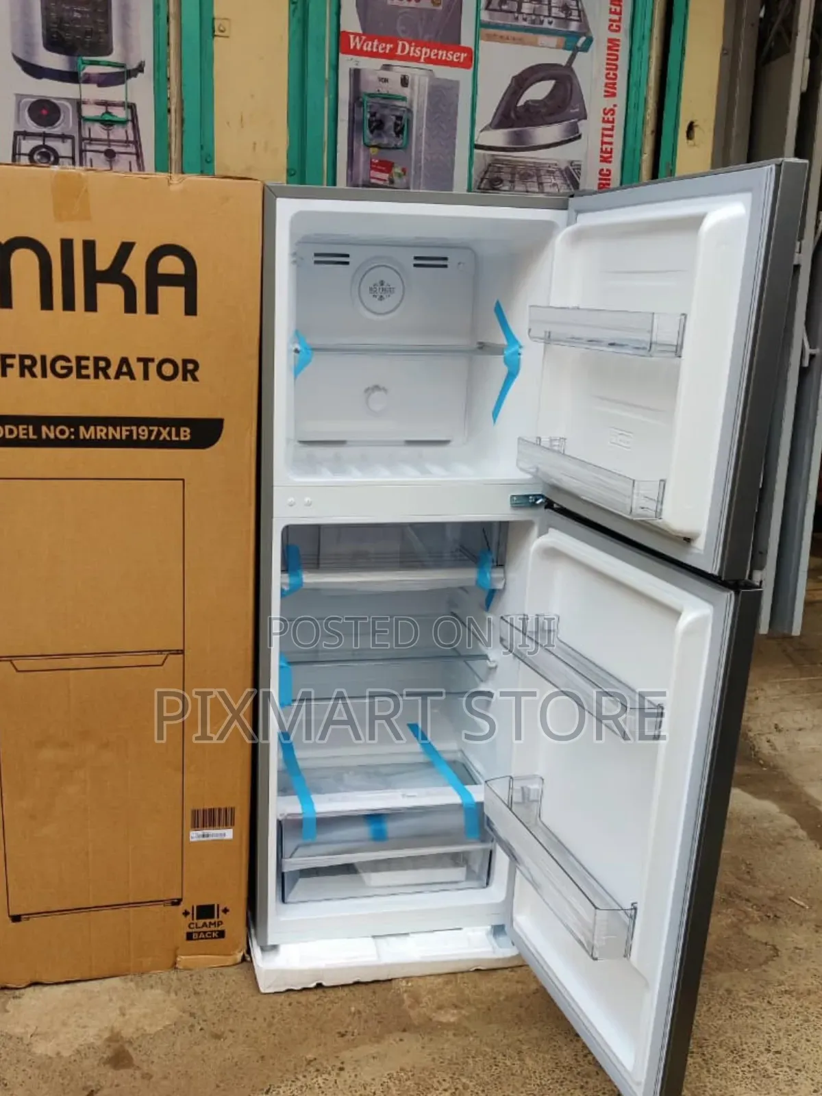 Mika 197l Double Door No Frost Fridge