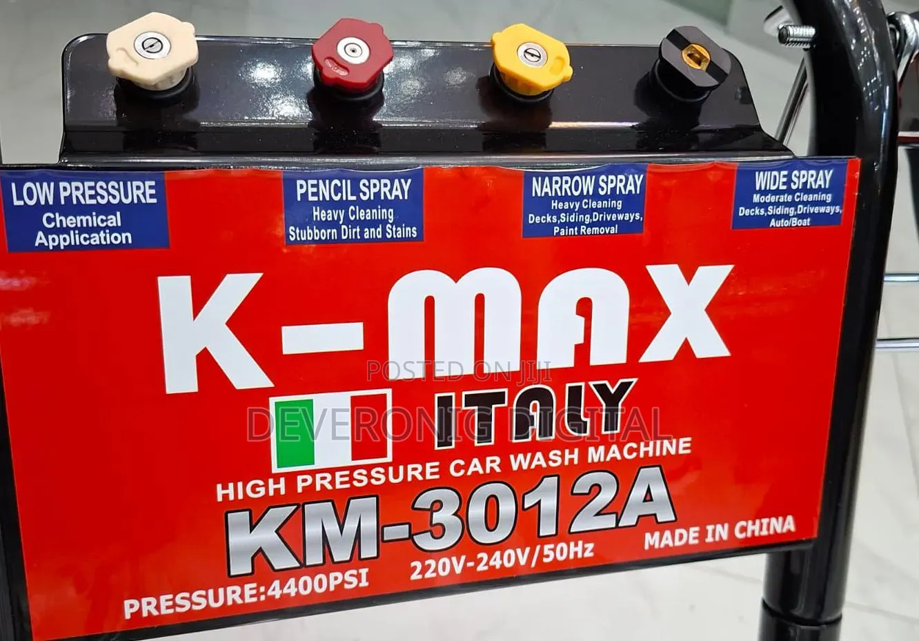Kmax Italy 4400psi Km-3012a High Preasure Car Wash Machine