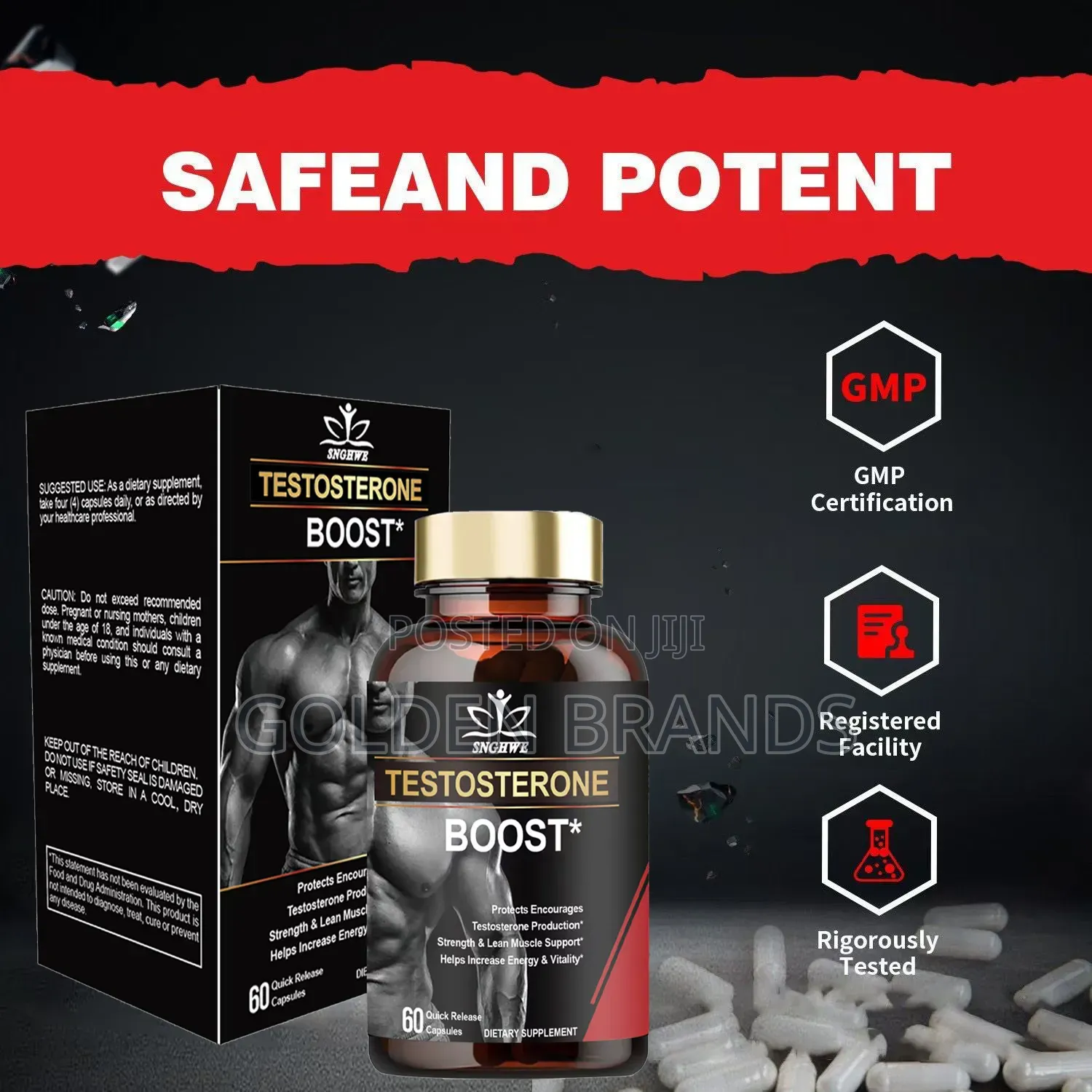 Men's Power Booster 60 PCS