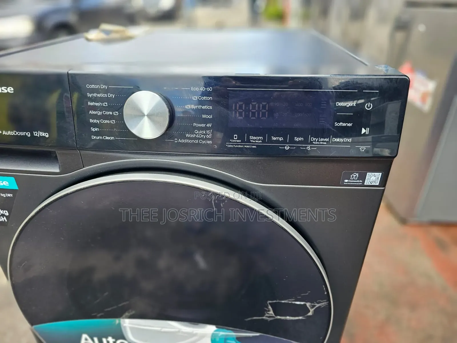 Hisense Washing Machine Frontload 12kg /8 Wash and Dry