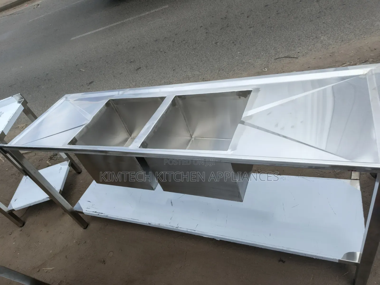 Stainless Steel Double Bowl Sink