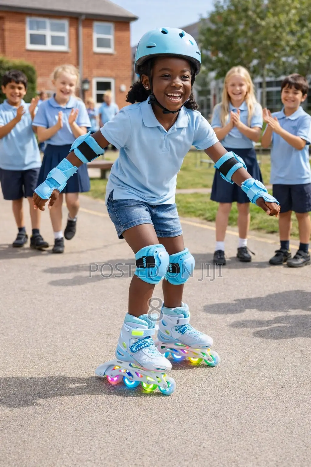 Comfortable Children Roller Skates With Gear