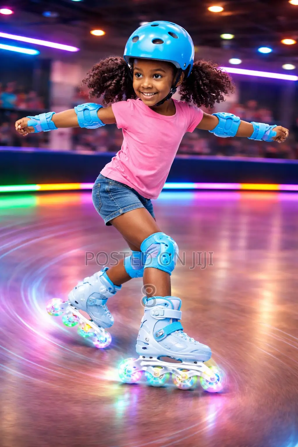Safe Children Inline Skates With Helmet Included
