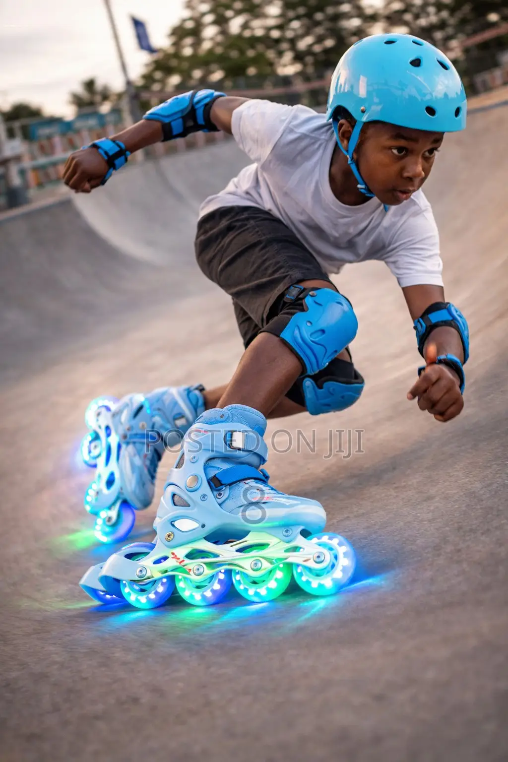 Stylish Blue Children Roller Skates for Sale
