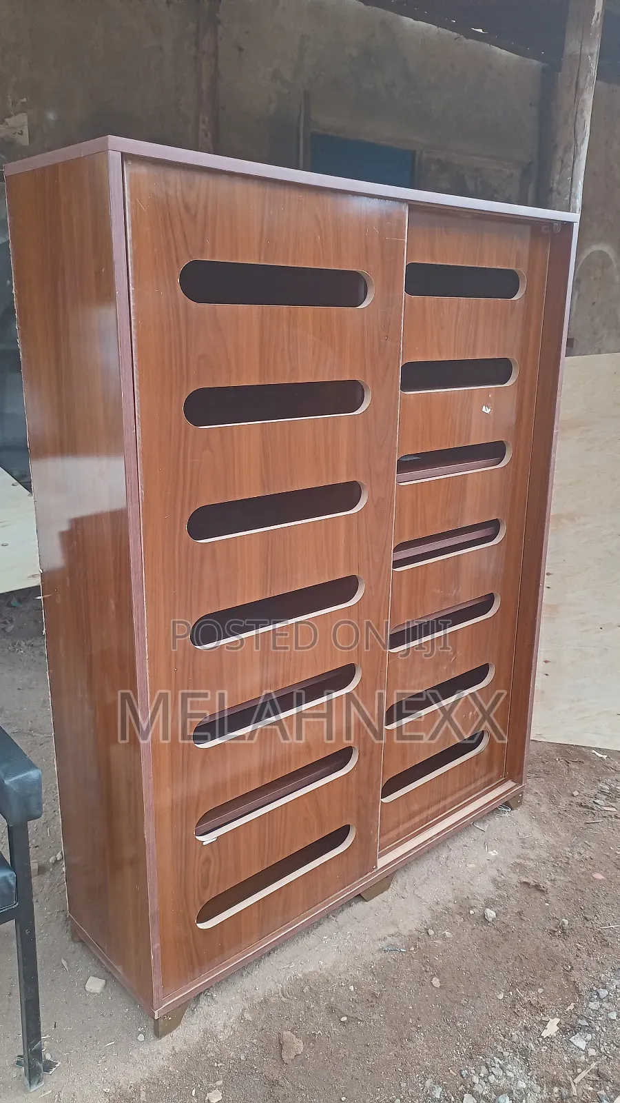 Dark Walnut Shoe Rack