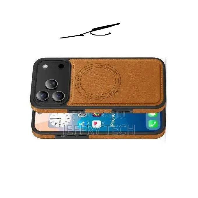 Luxury Quality Magnetic Leather Case for iPhone 17 Promax