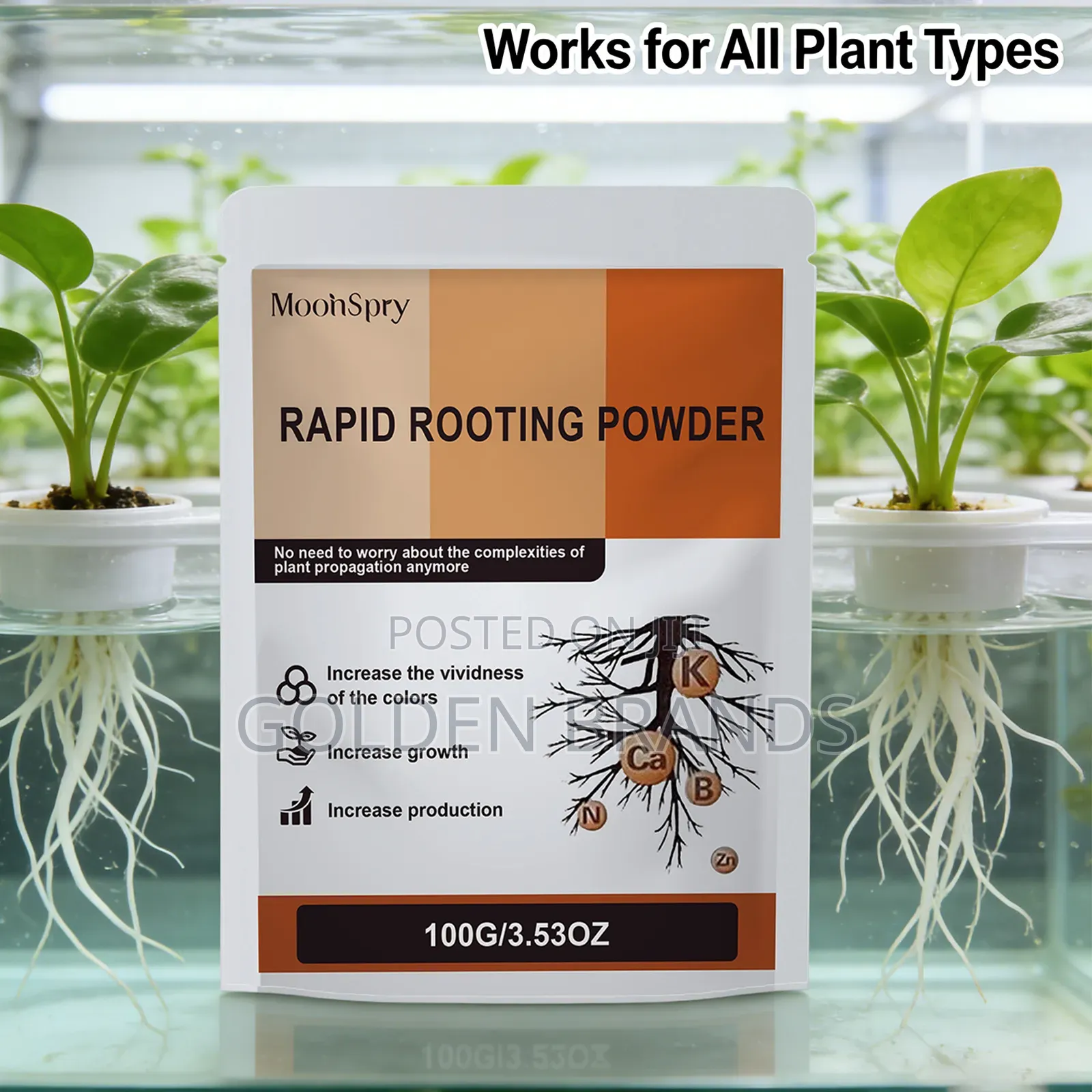 Plant Roots Faster,Plant Rooting Powder Accelerate Root Development