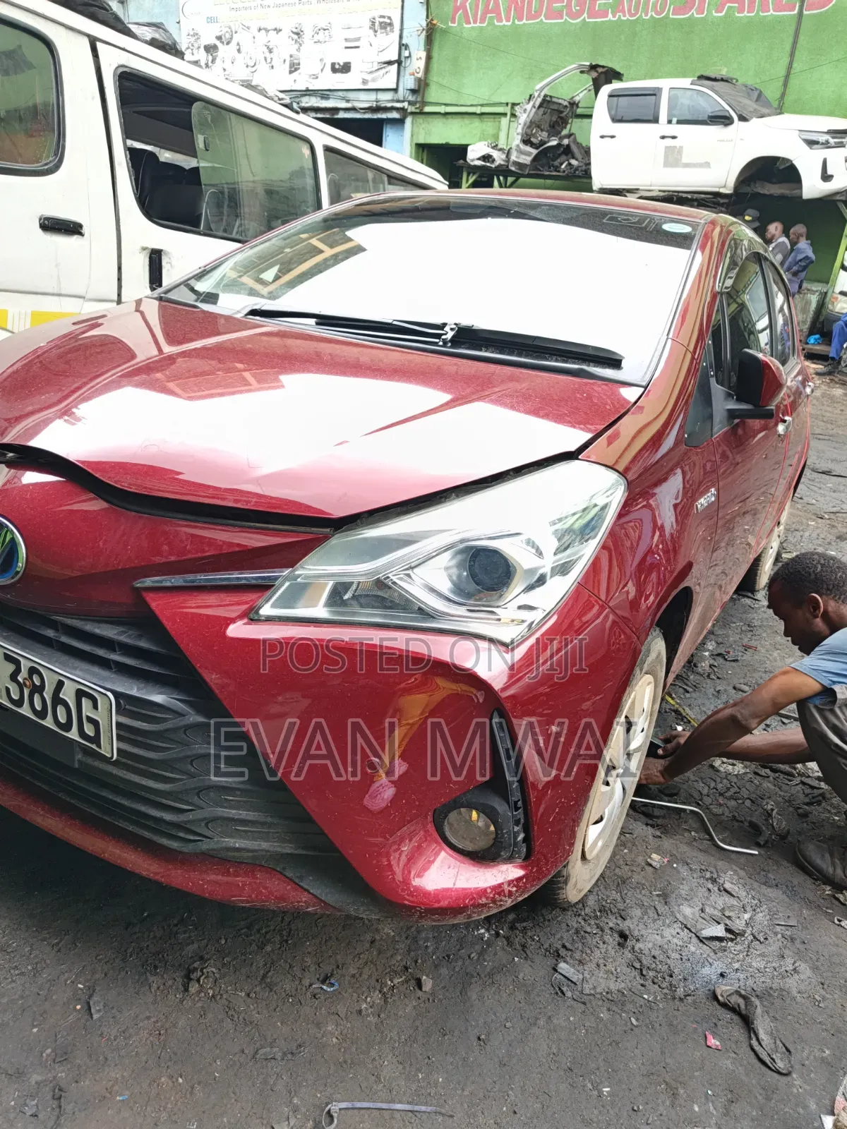 Foglight Cover Toyota Vitz Available