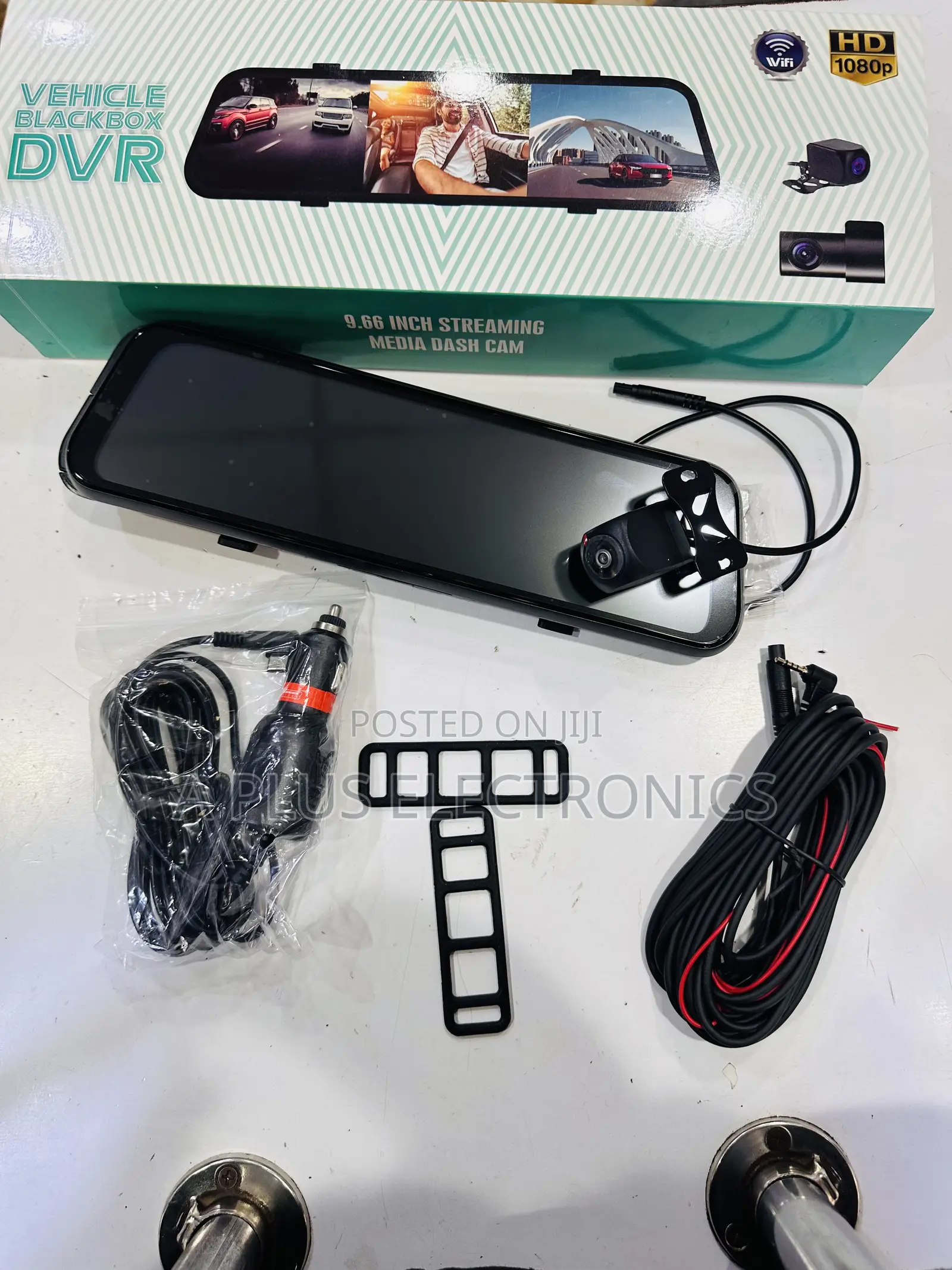 M3 Rear Mirror Dash Camera With 3 Cameras Wifi – Smart