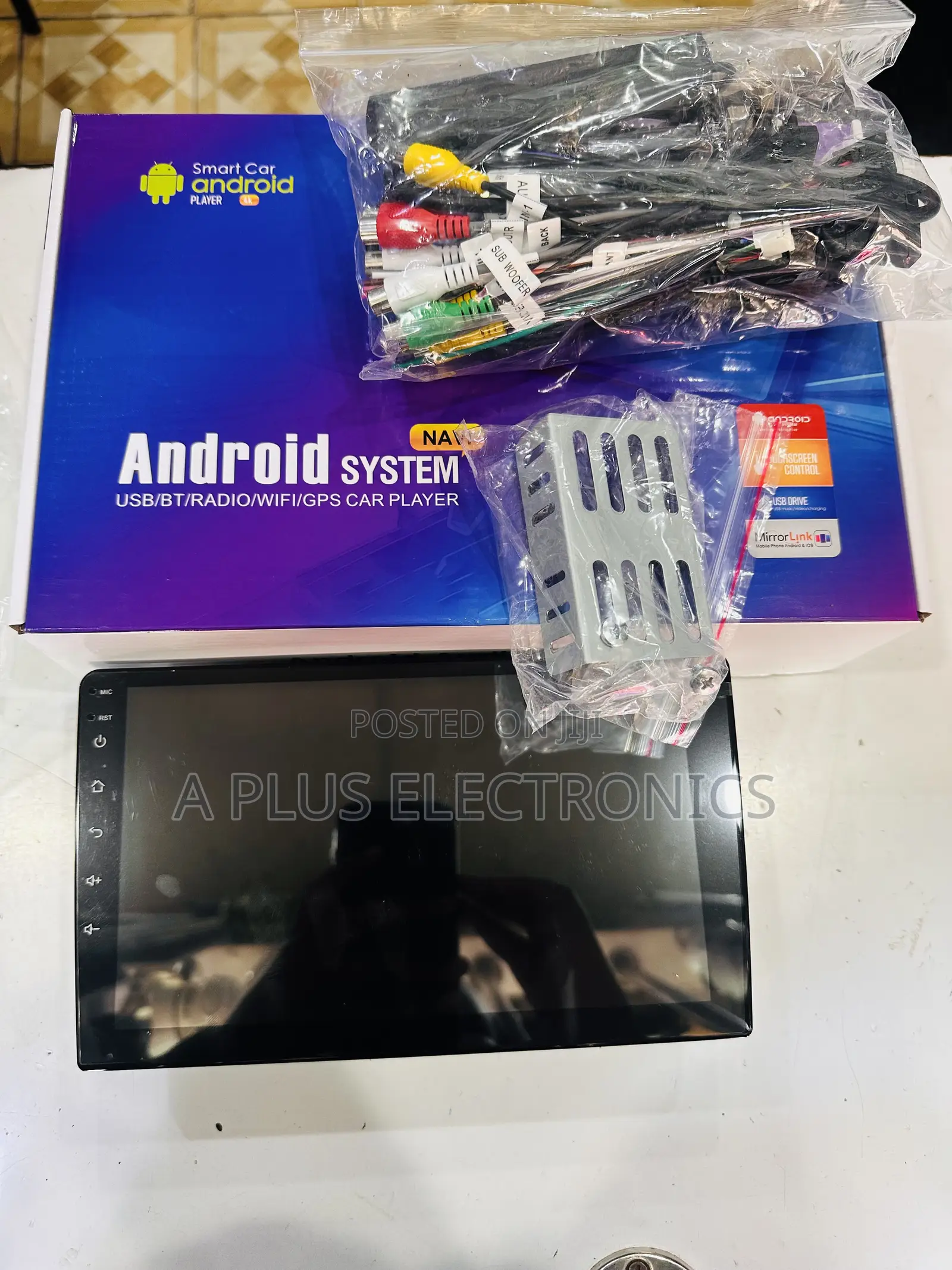 Android 9 Inch 4g(Uses Simcard)Car Radio,4gb Ram 64gb Storage – Smart