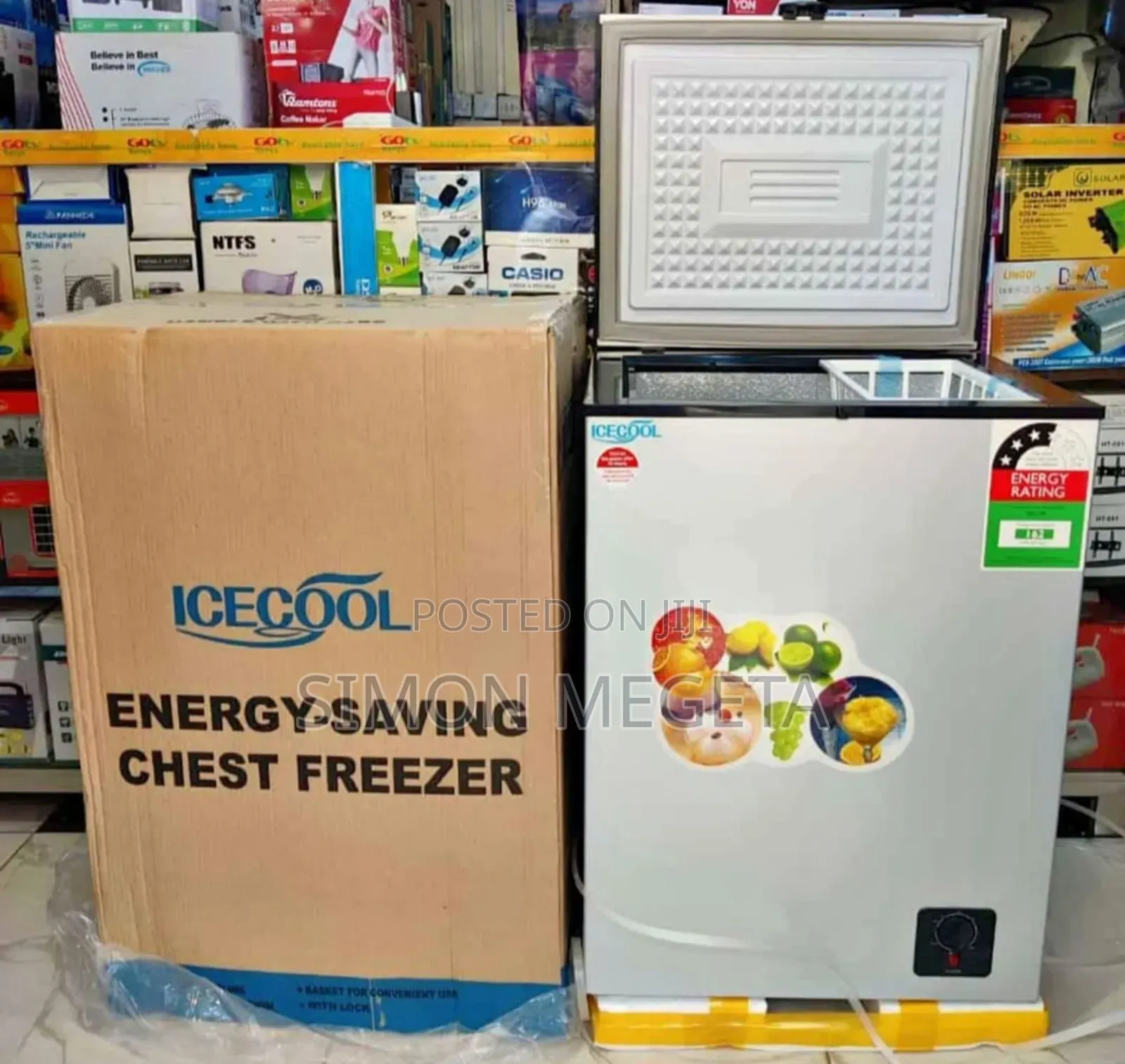 Ice Cool 109l Chest Freezer – Deep Freeze Storage Solution