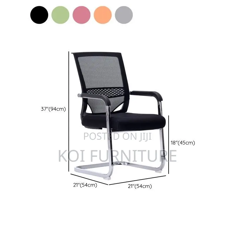 Office Chairs; Modern Upholstred Waiting Chairs for Visitors
