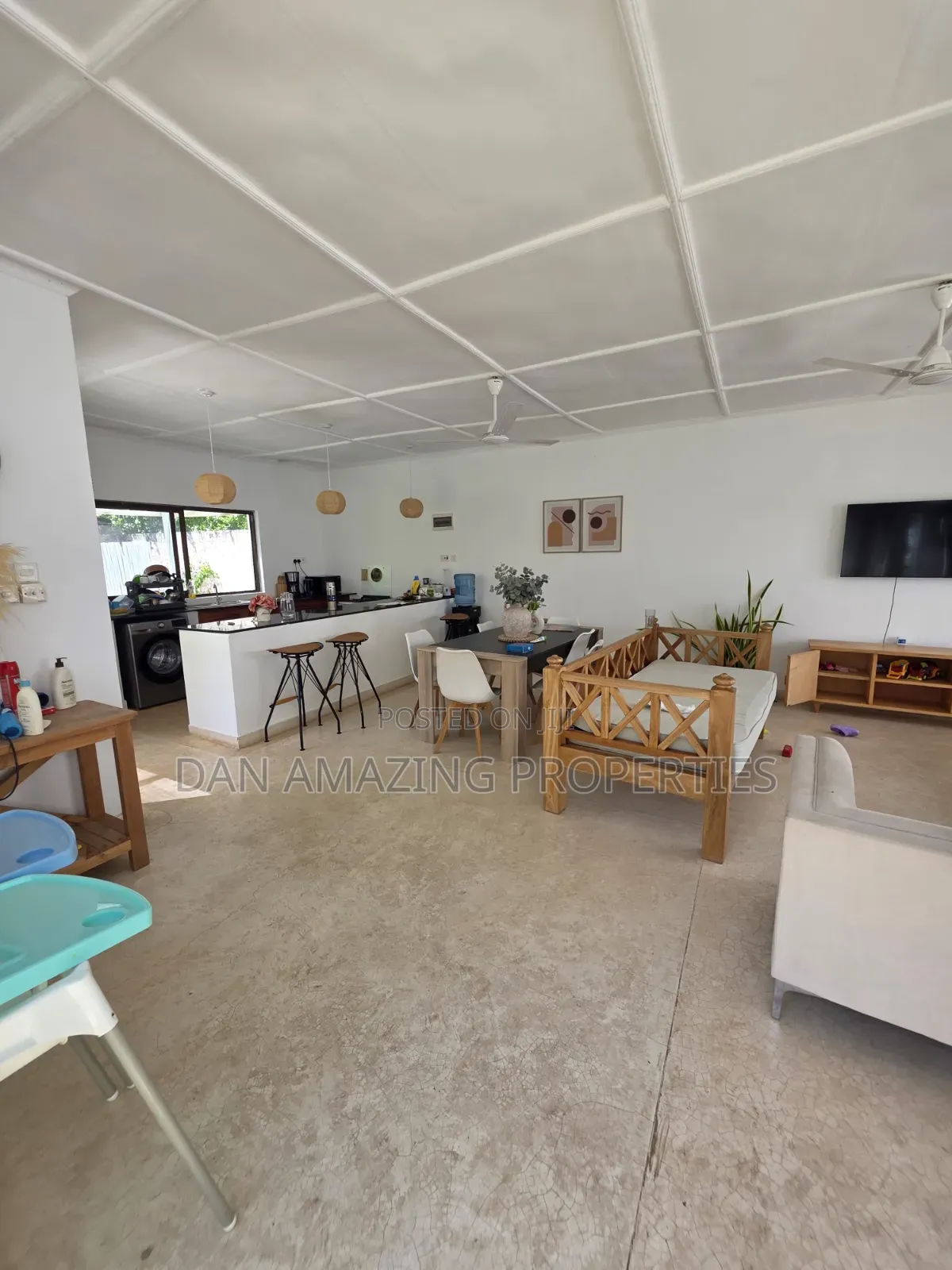 Furnished 4bdrm Villa in Garoda On 1/4 Acre, Watamu for sale
