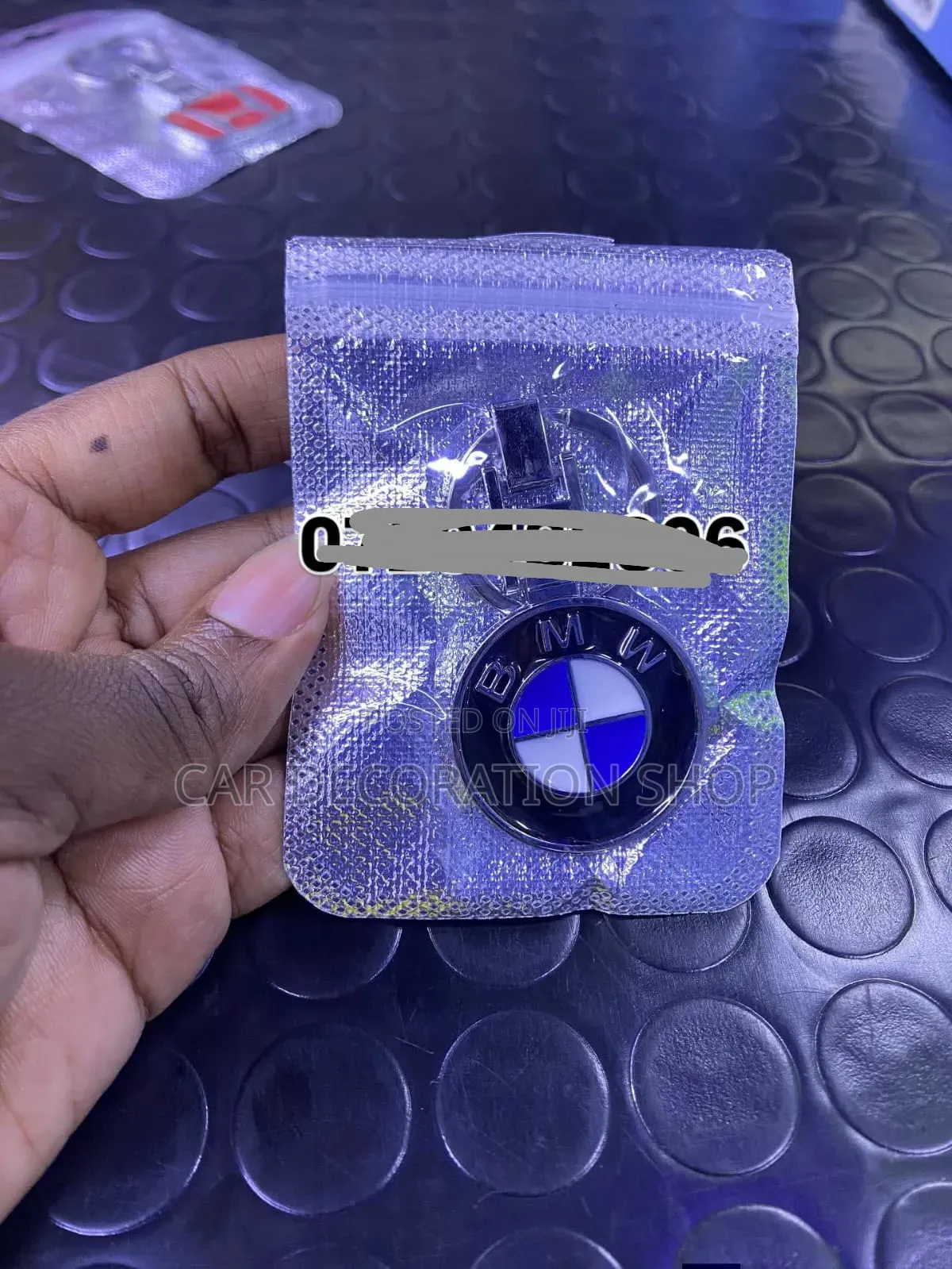 BMW Double Logo Faced Quality Metal Key Ring
