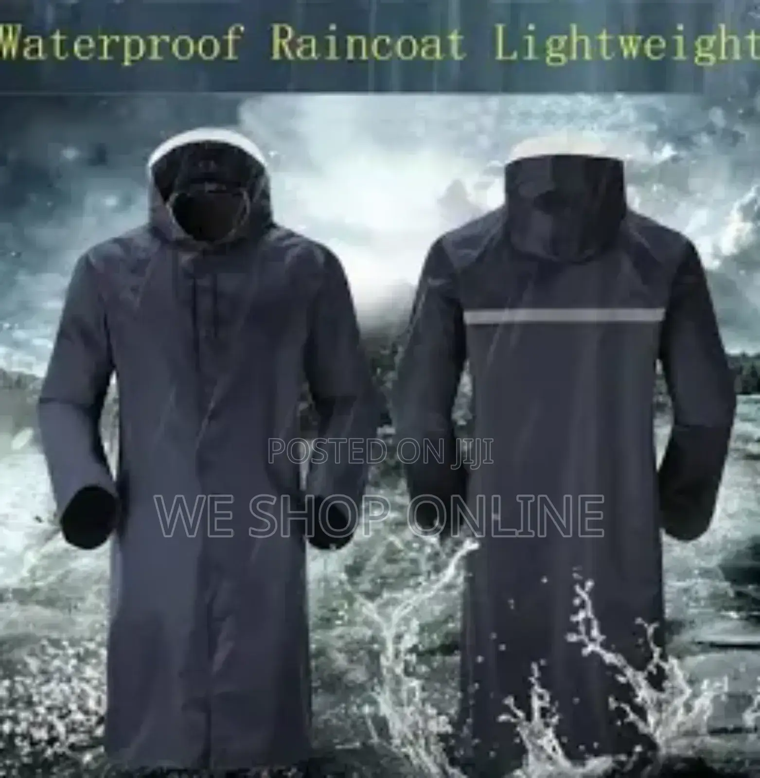 Adult Raincoat With Cap