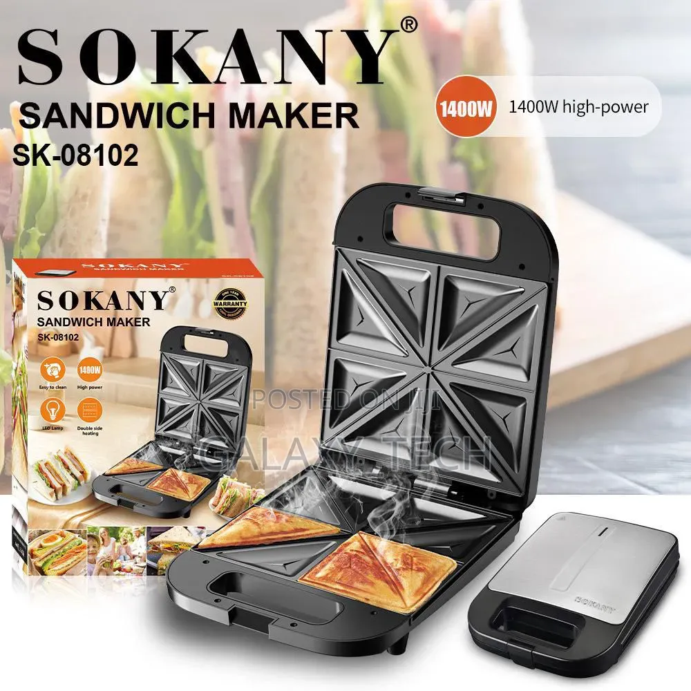 Sokany 4 Slice Sandwich/Toaster Makers