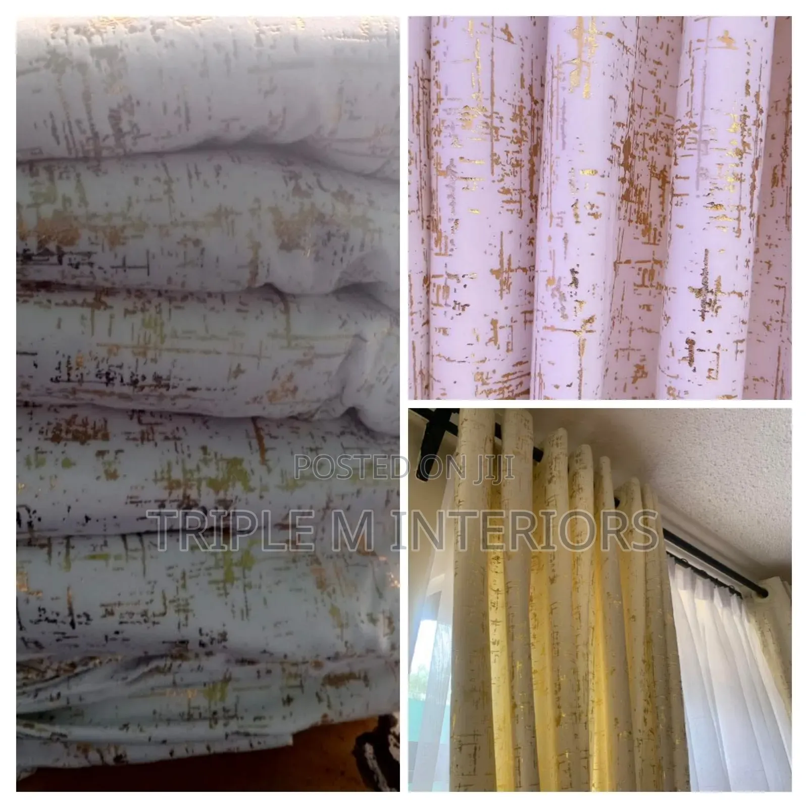 Smooth Flow Interior Fabric Curtains