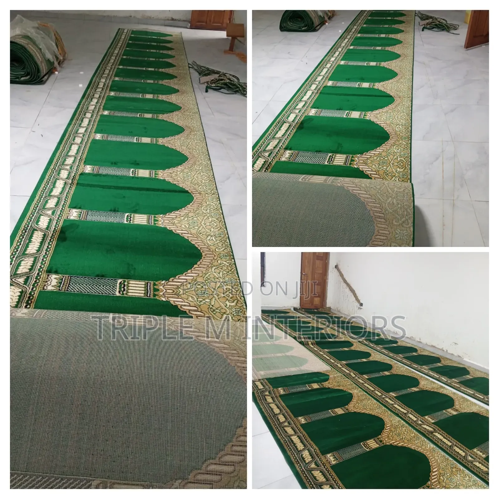 Luxury Islamic Flooring Carpet for Large Prayer Spaces