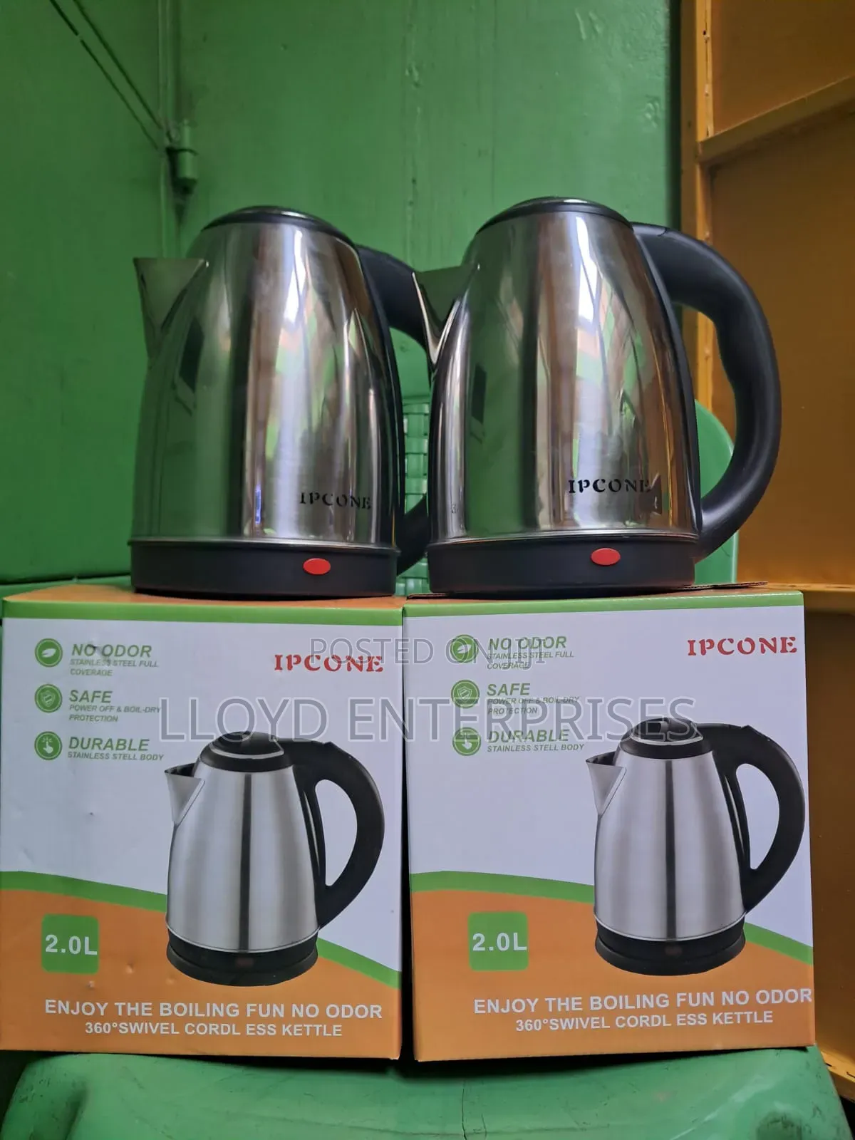 Ipcone Water Kettle -Stainless Steel