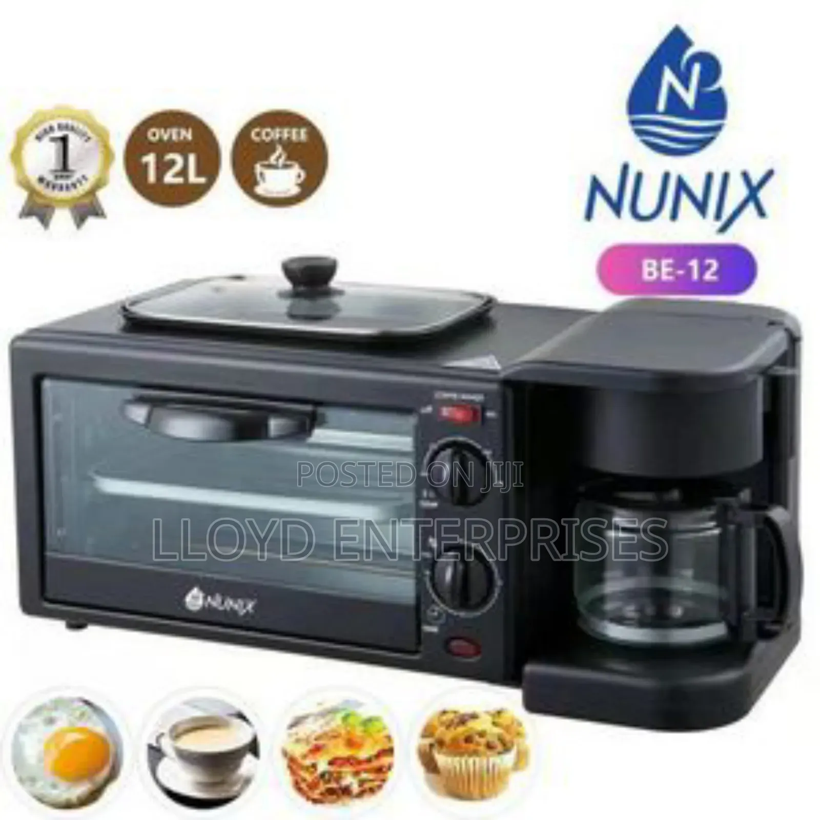 Nunix Breakfast Machine -Electric