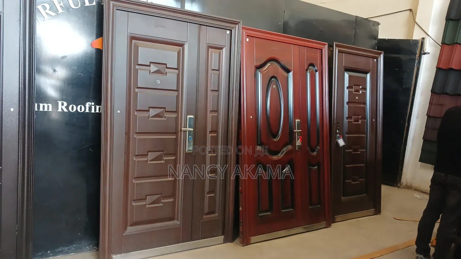 Double Steel Doors