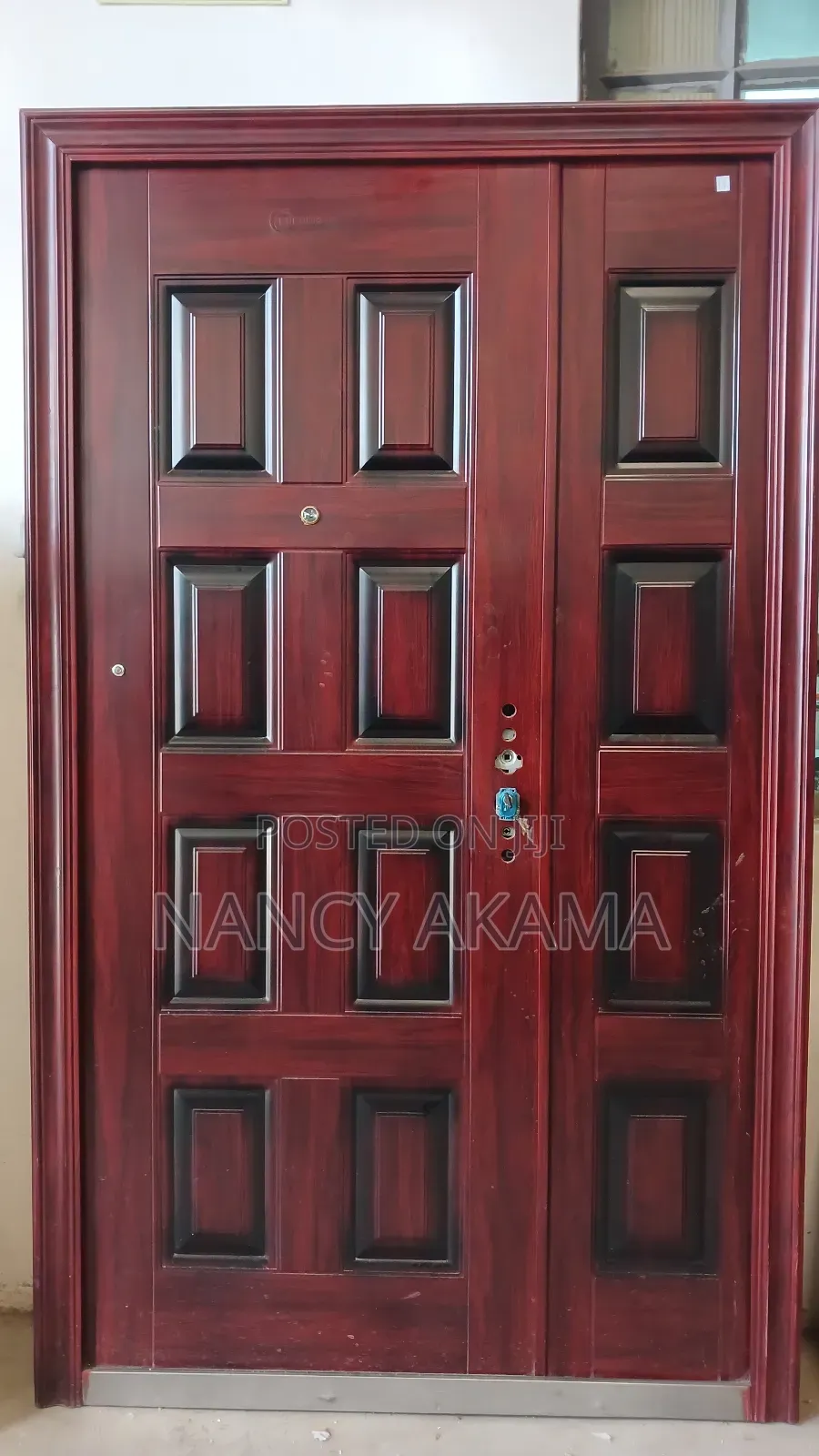 Double Steel Doors