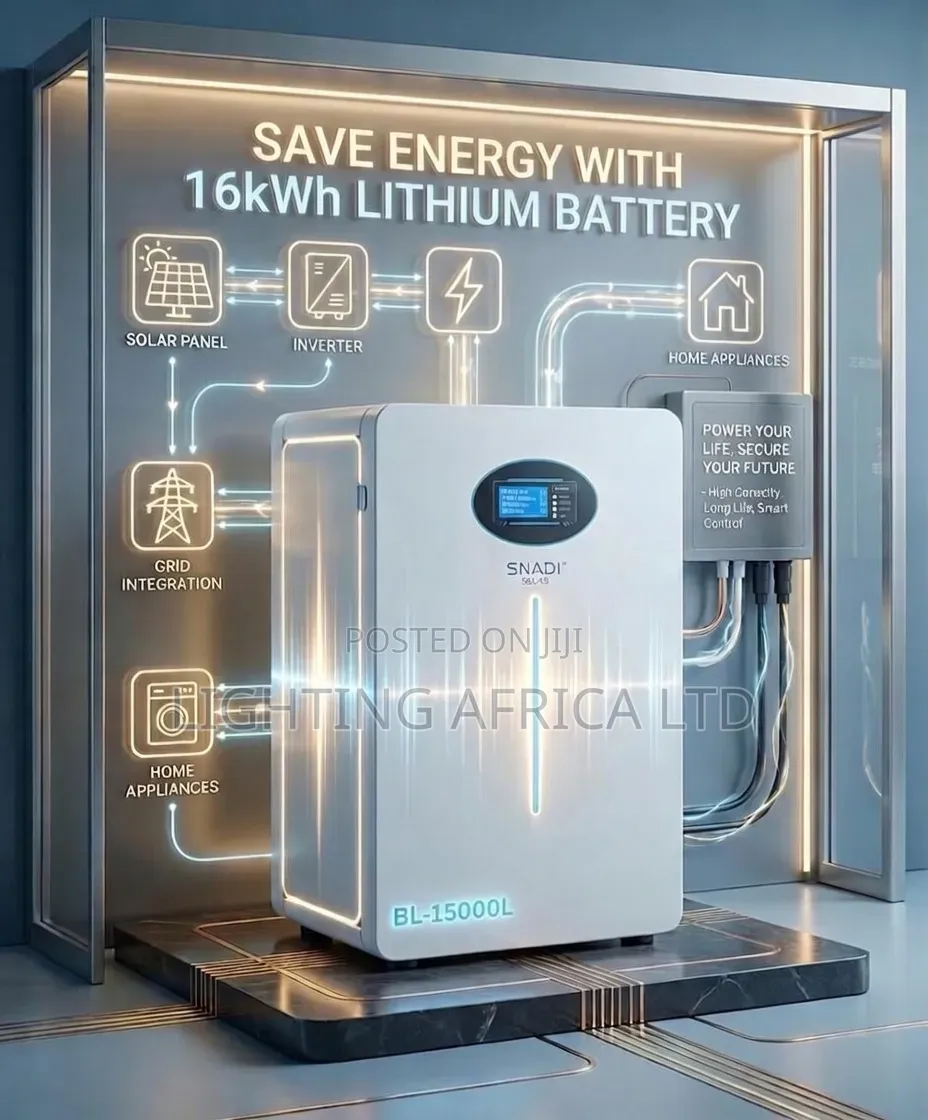 Snadi 16kwh - 48v High Performance Lithium Ion Battery 6000 Cycle