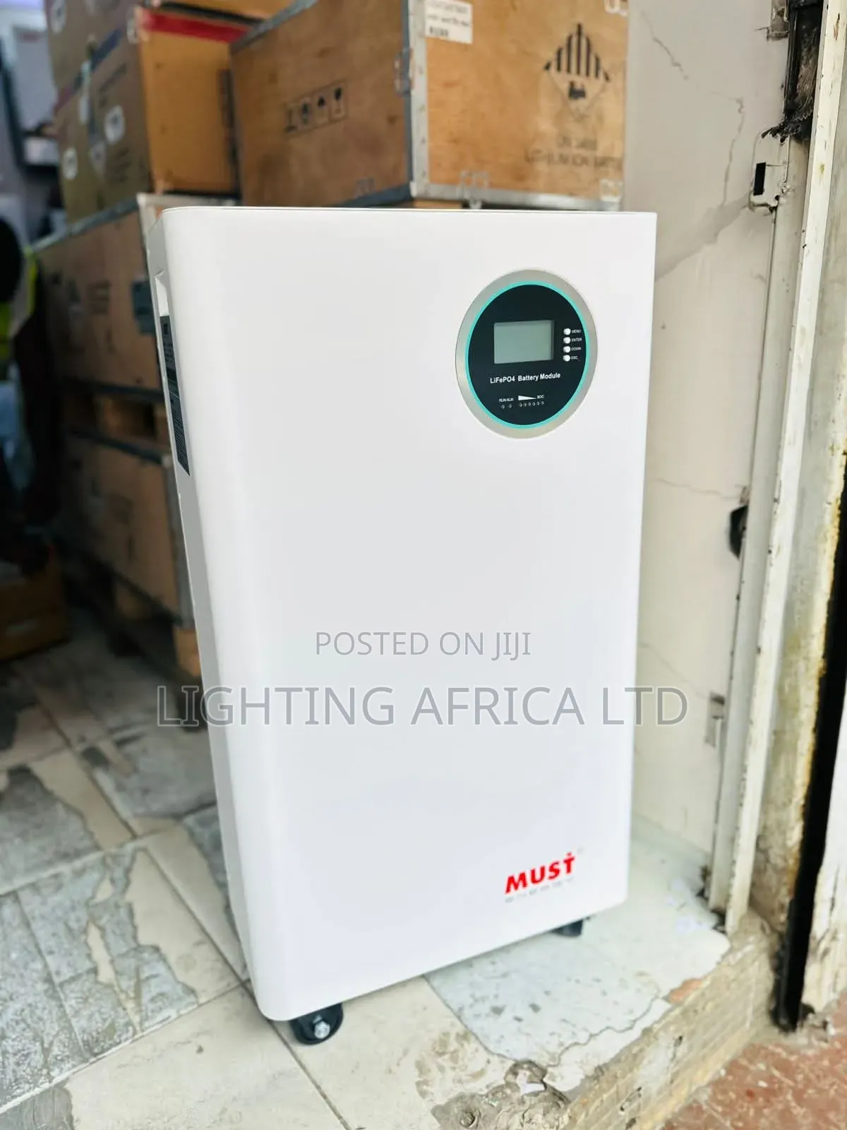 Must 15.36kwh - 48v Lithium Ion Top Quality Solar Battery 6000 Cycle