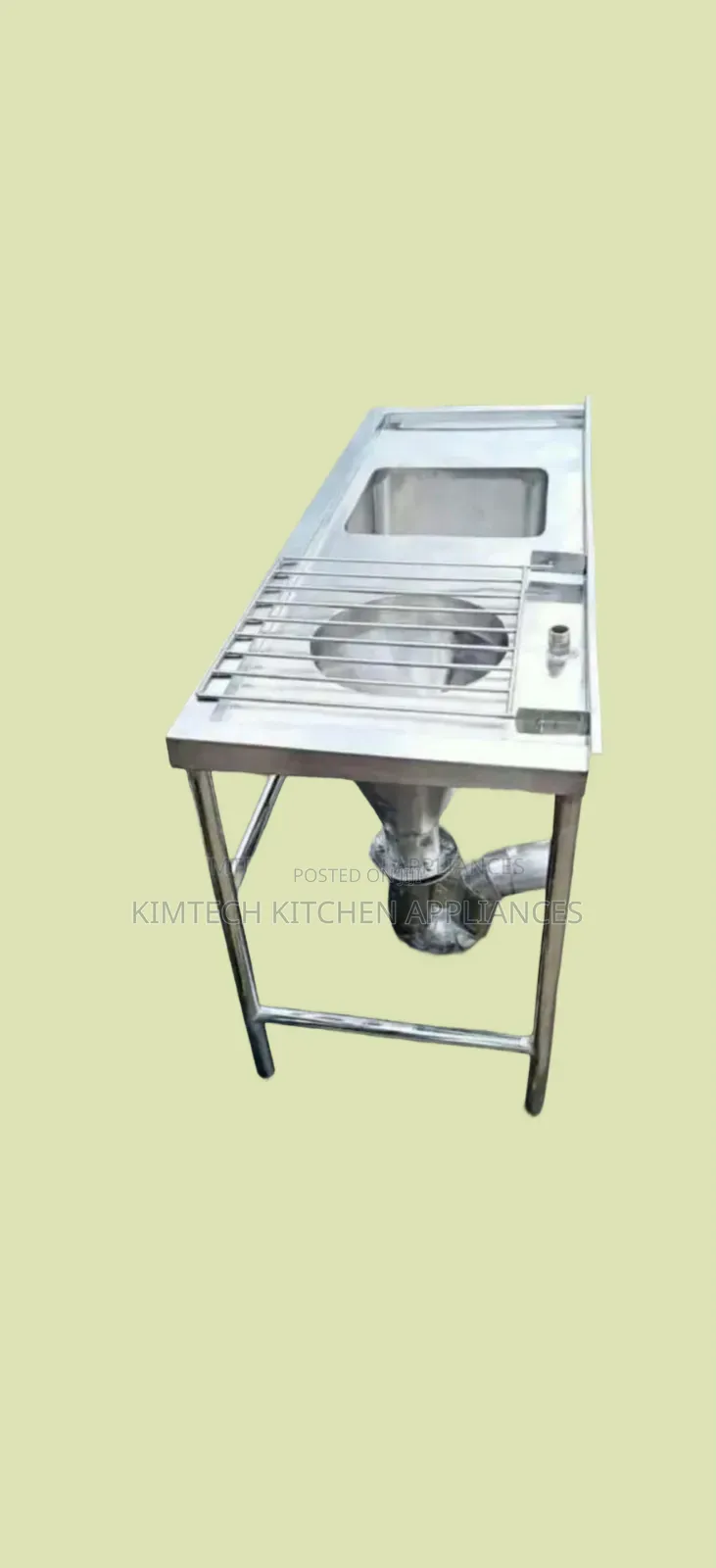 Stainless Sluice Sink