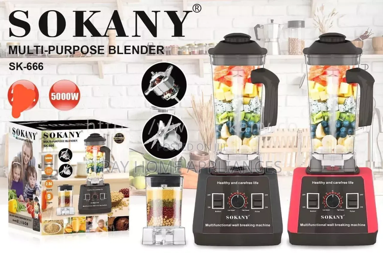 Sokany Commercial Blender