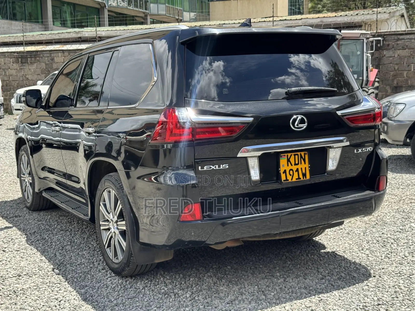 Lexus LX 570 AWD 2016 Black