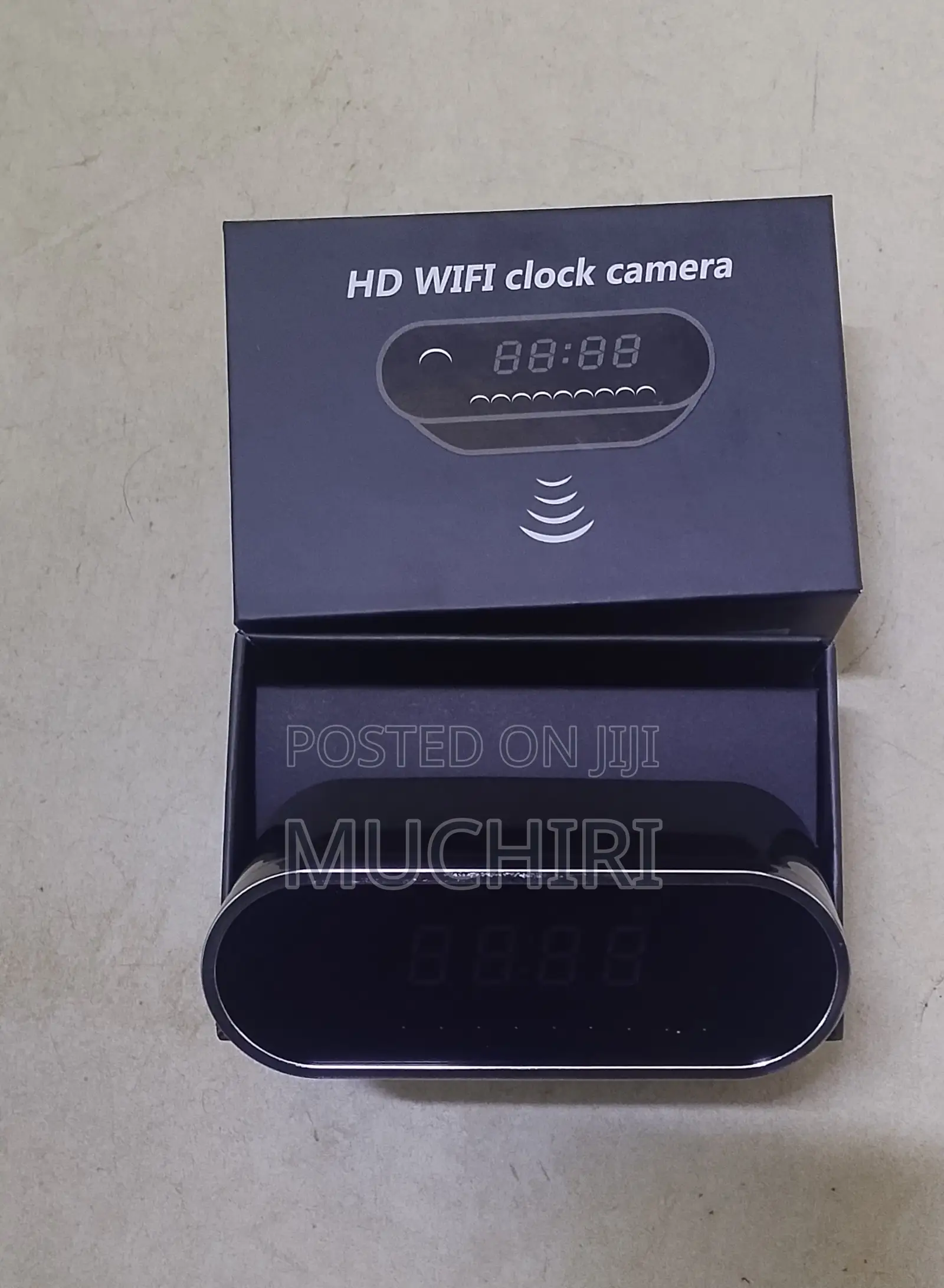 Portable Table Clock Camera Hd