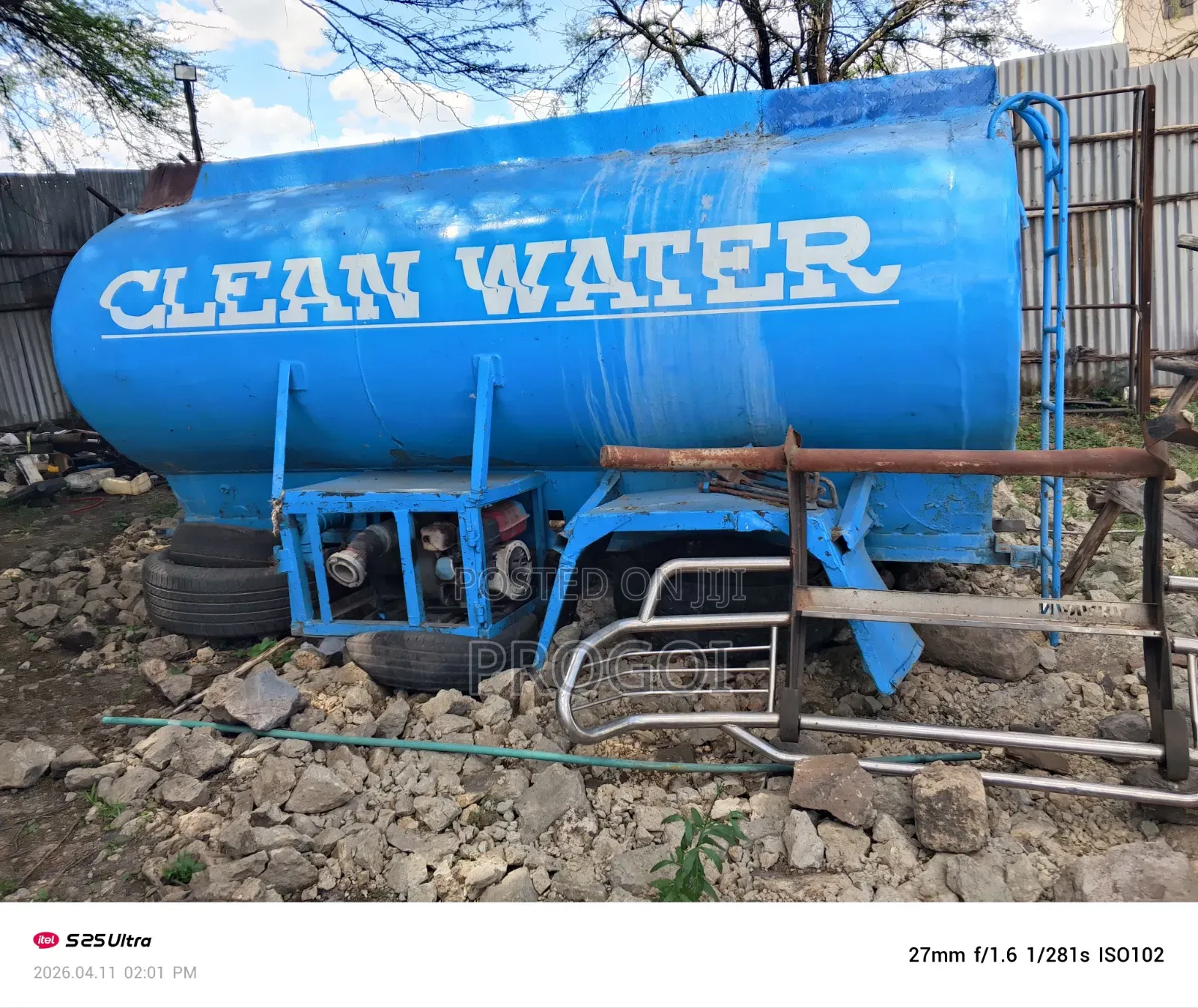 5000 Liters Water Bowser
