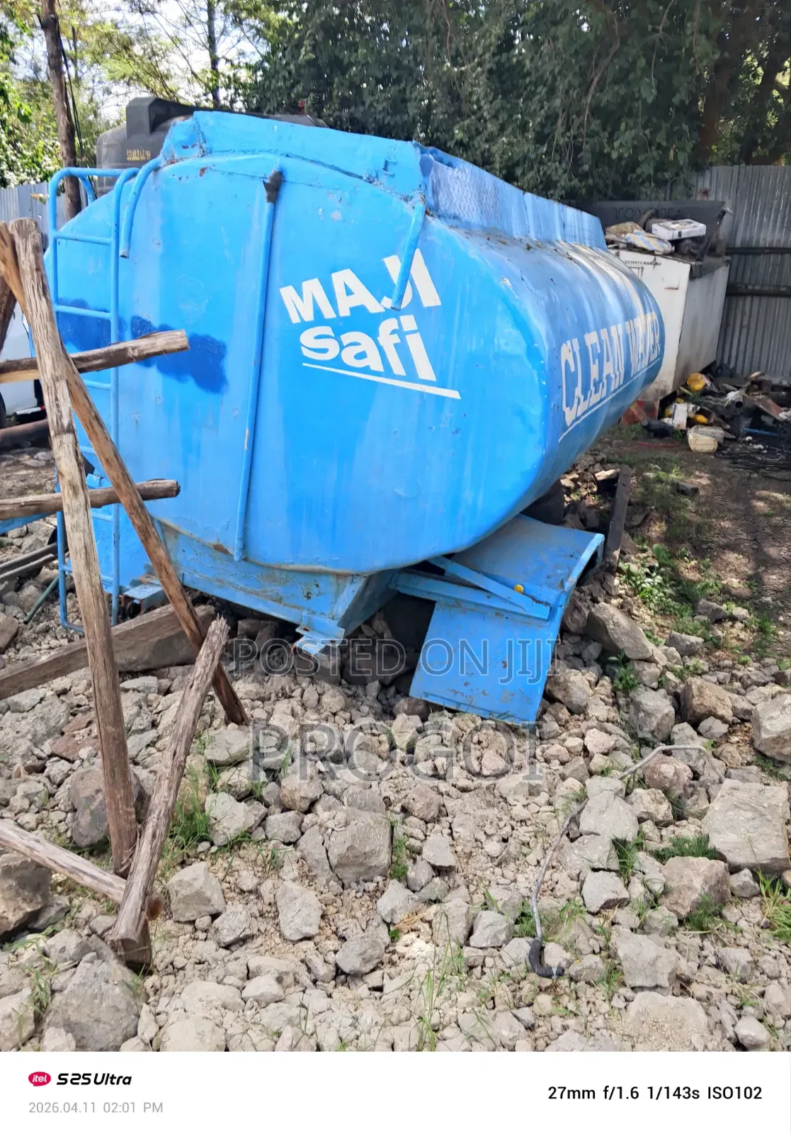5000 Liters Water Bowser