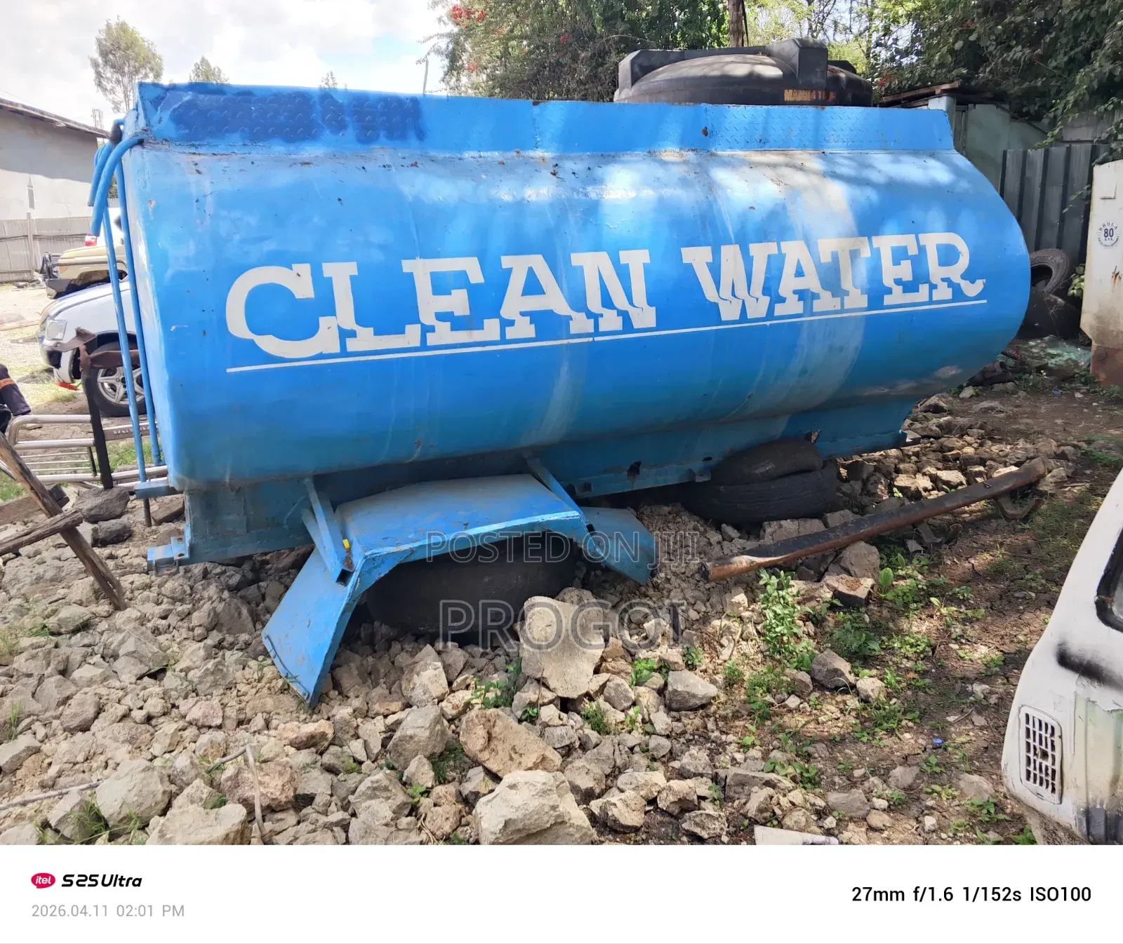 5000 Liters Water Bowser