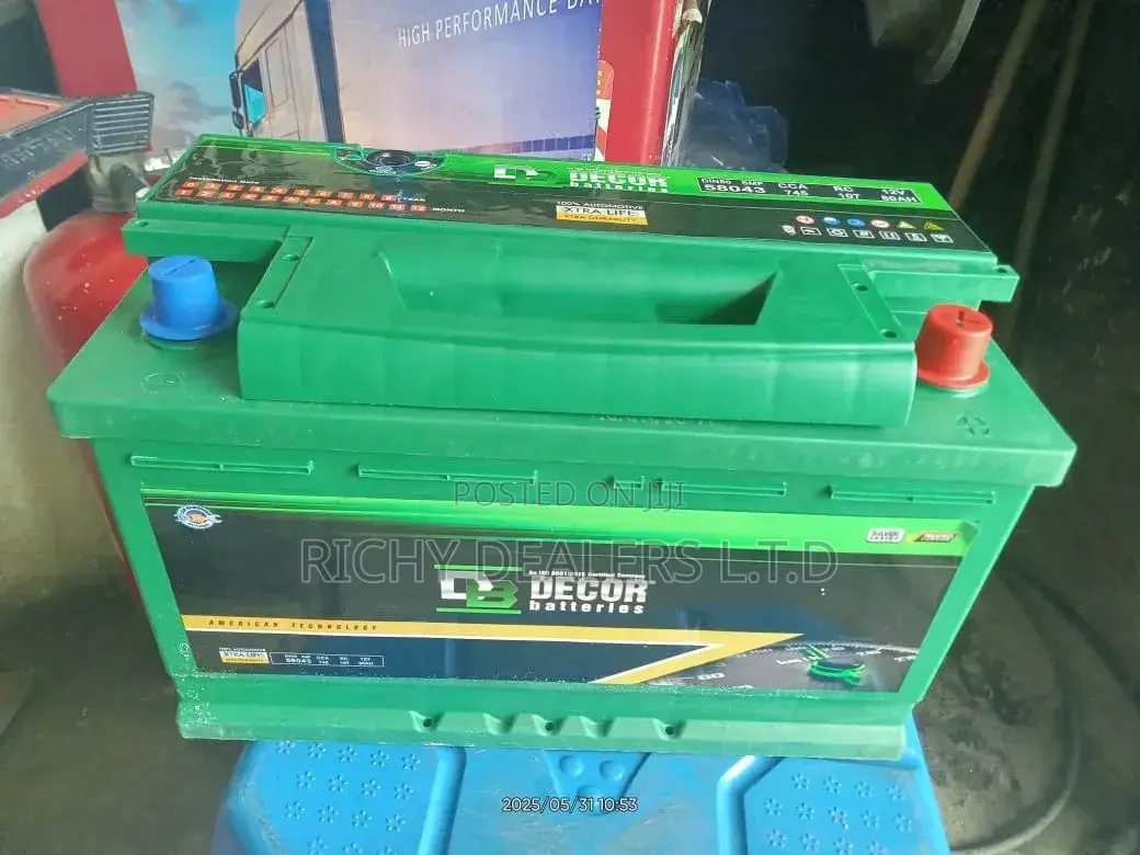 Db Decor Din80 Maintenance Free Car Battery