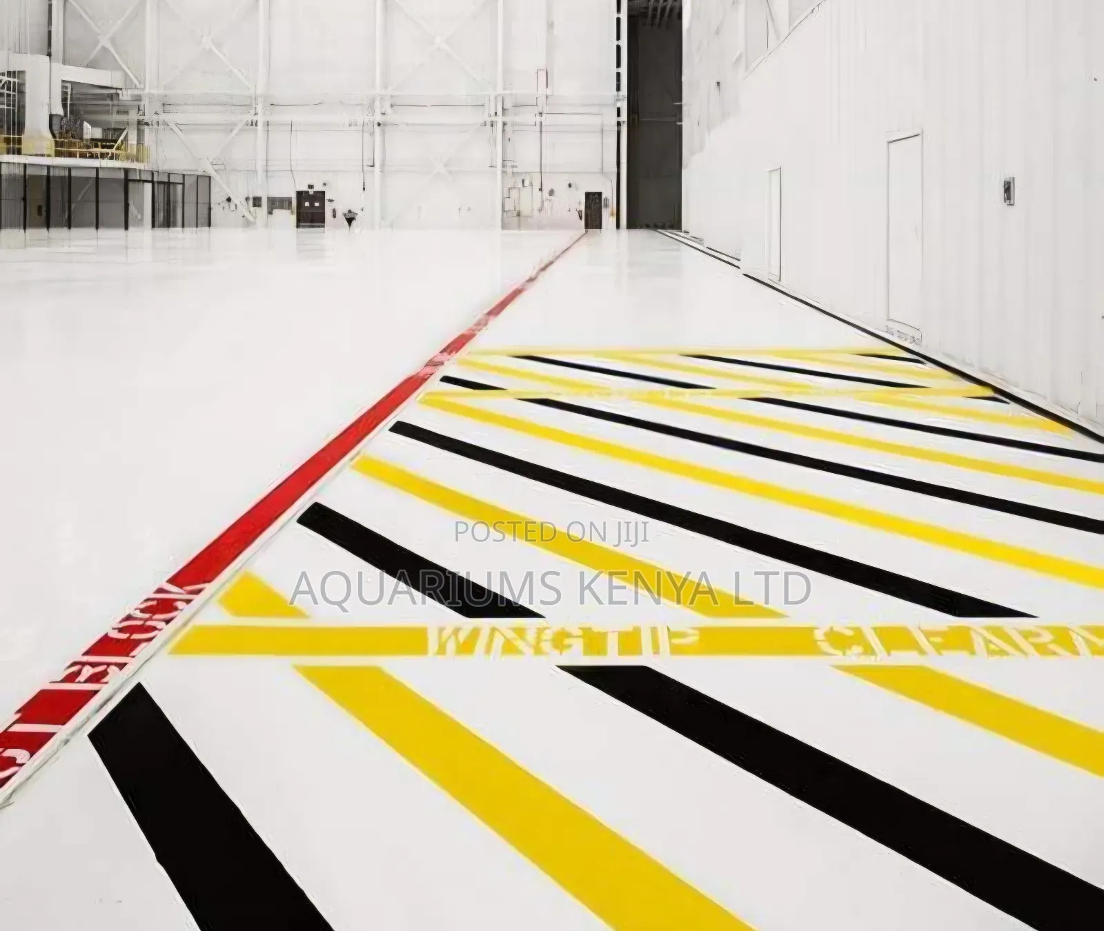 Airport Hangar Epoxy Flooring Aviation-Grade Industrial Floor Systems