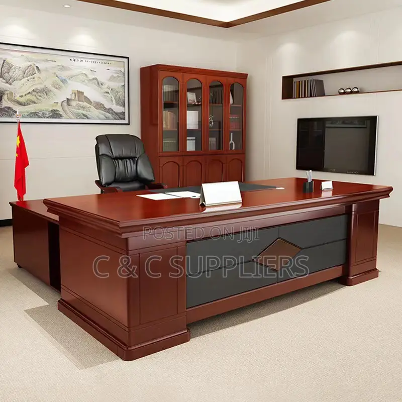 Office Tables: Modern Luxury L Shaped Desks - 180cm