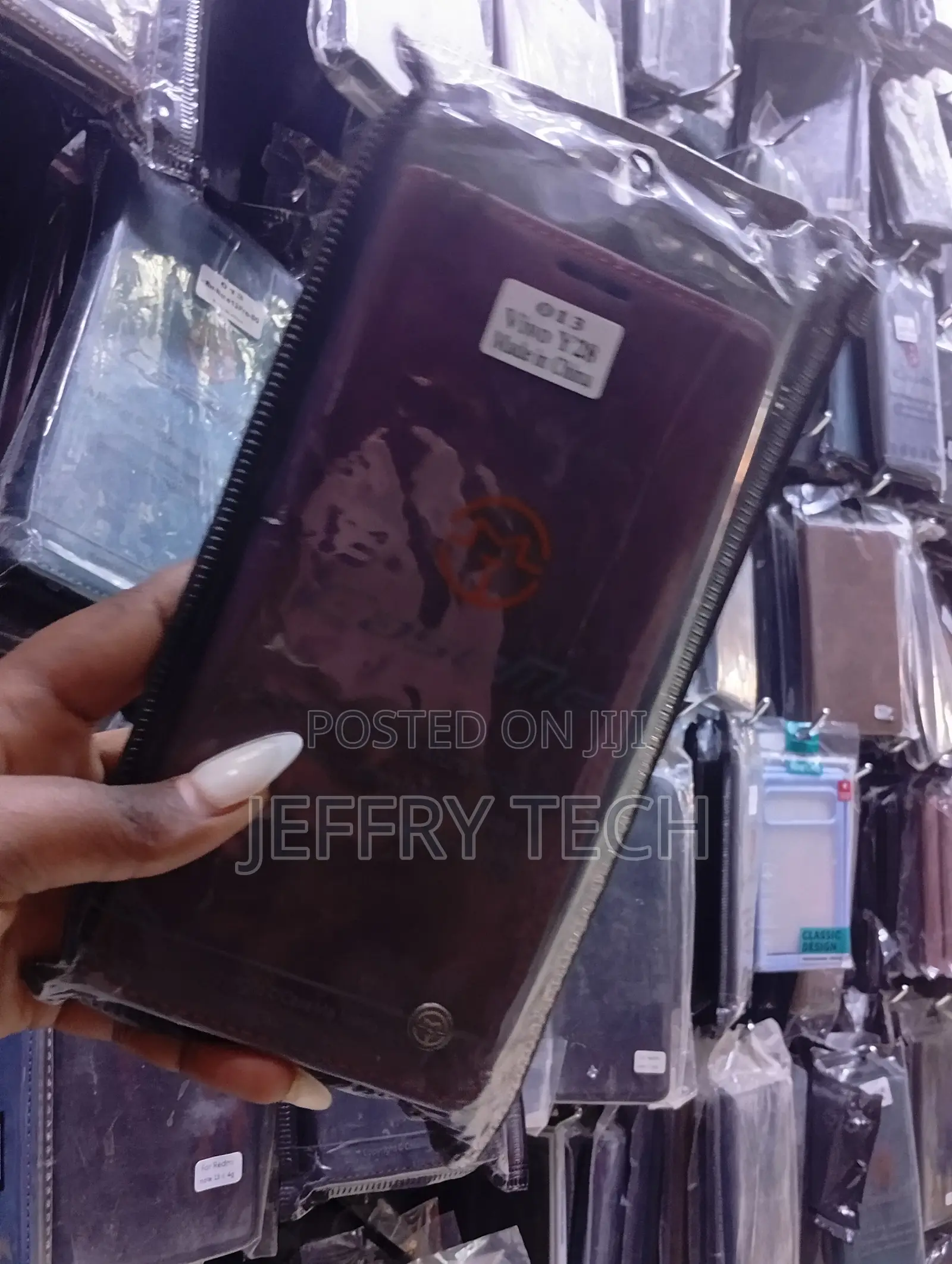 Wallet-Style Flip Case for a Smartphone
