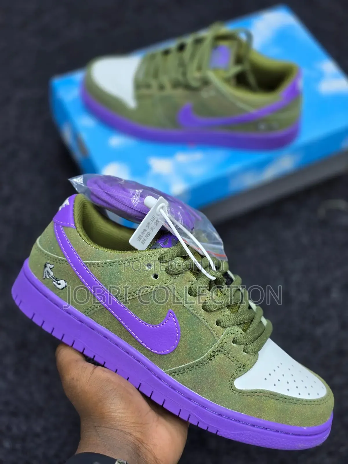Nike Sb Dunk Low "4/20" Concept Sneakers