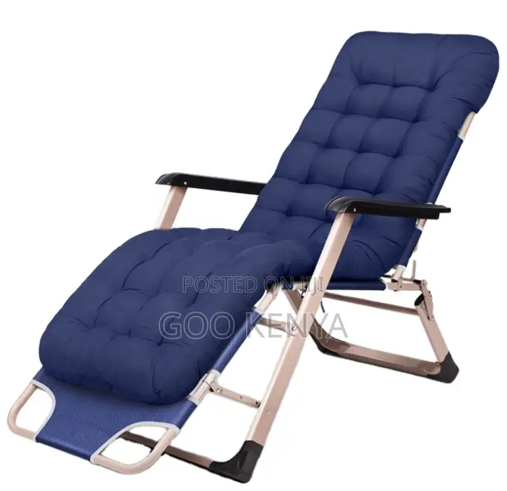 Home Lounger; Modern Beach Recliner Chair With Folding Design