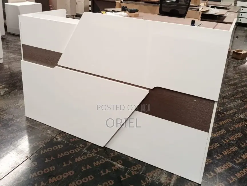 Office Reception Desk : 1.6m Office Compact Reception Corporate Desk