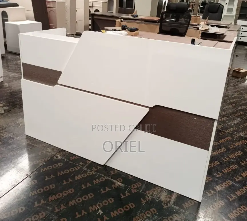 Office Reception Desk : 1.6m Office Compact Reception Corporate Desk