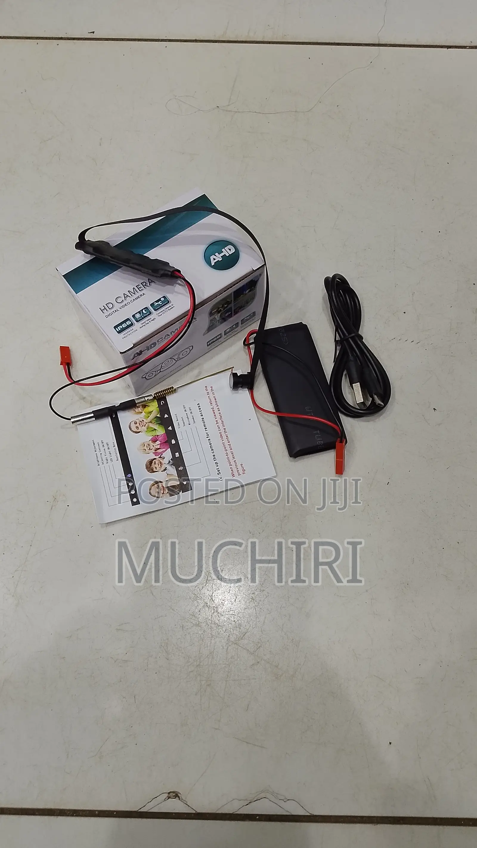 Micro Pinhole Camera With Built-in Audio Recorder
