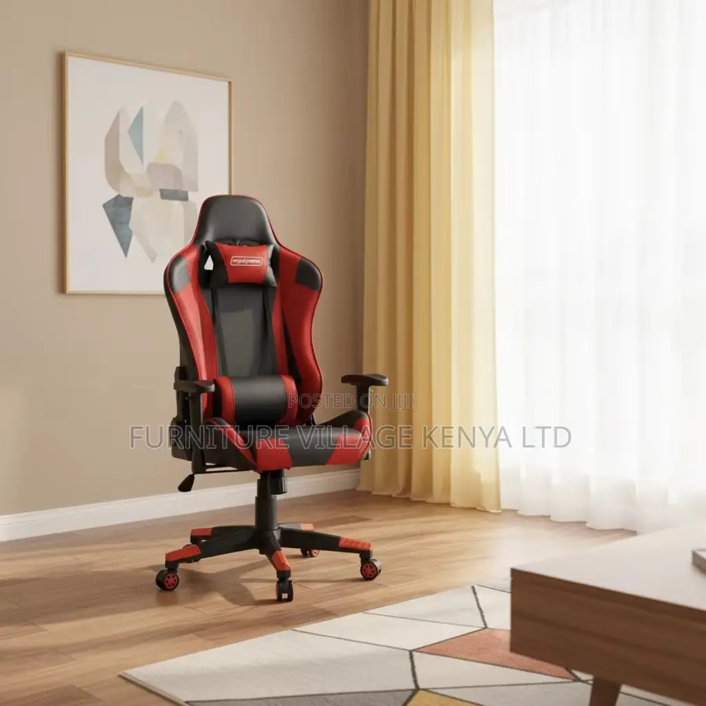 Leather Swivel Ergonomic Gaming Office Chair