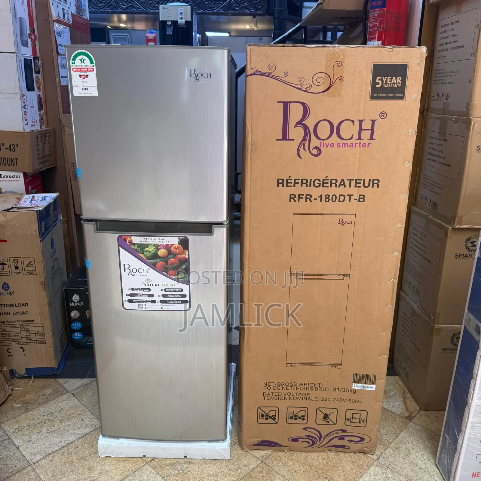 138l Roch Fridge –Ab