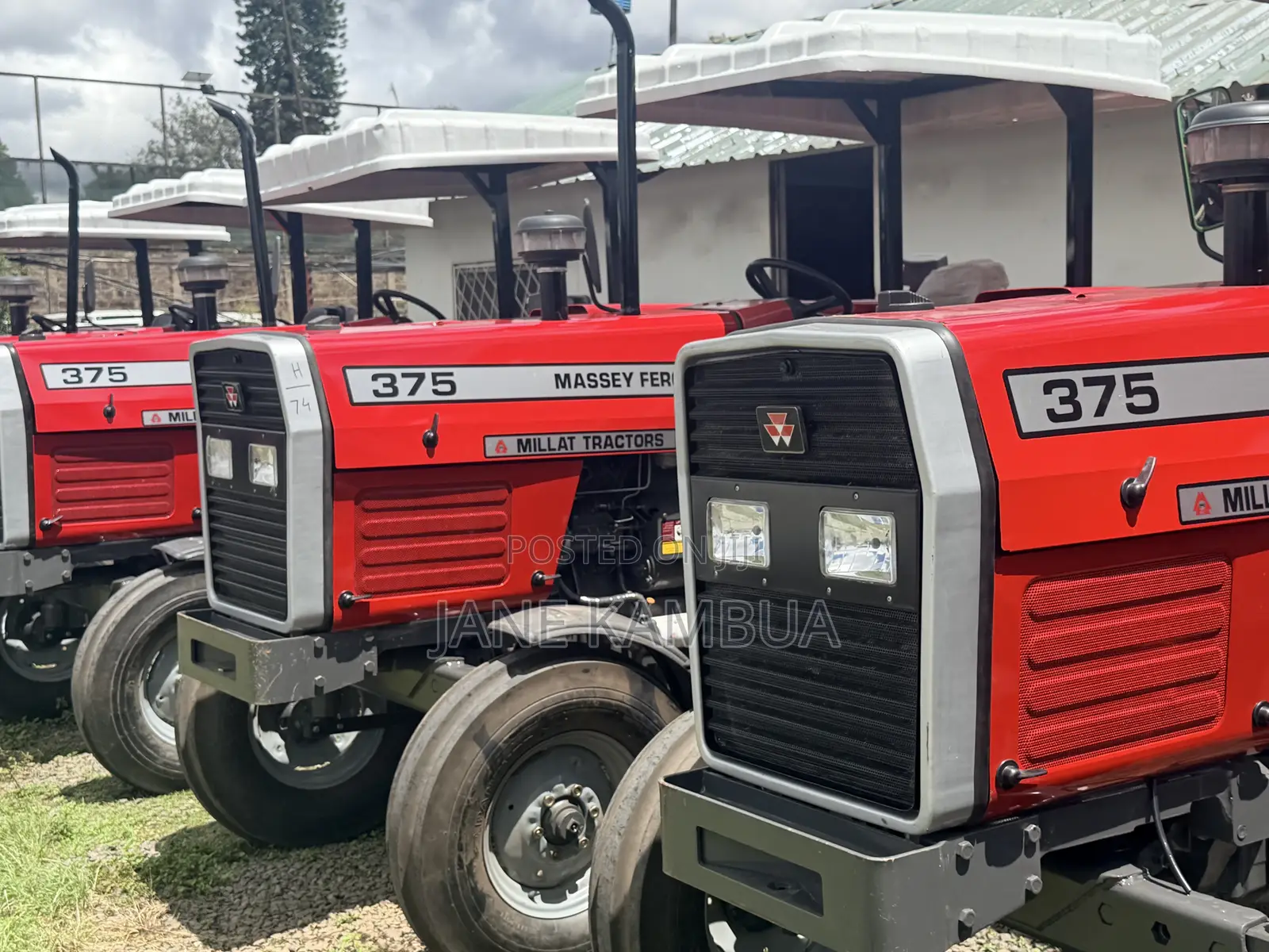 Mf 375 2wd 75hp Tractor 2026model